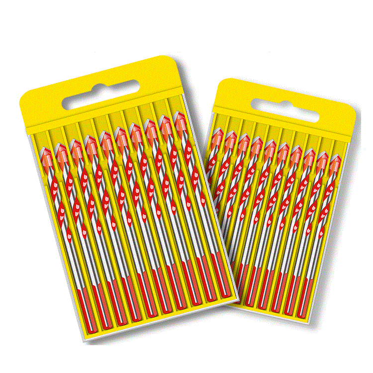 10pcs multi function twist drill bits set