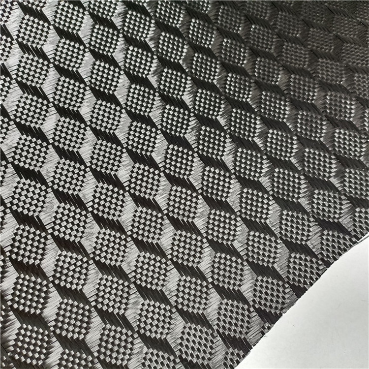 3k 240g carbon fiber football pattern fabric high gloss hexagonal honeycomb weave