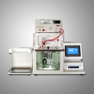 hk 11142 determinator for gas evolving property of insulating oil under electric field and ionization