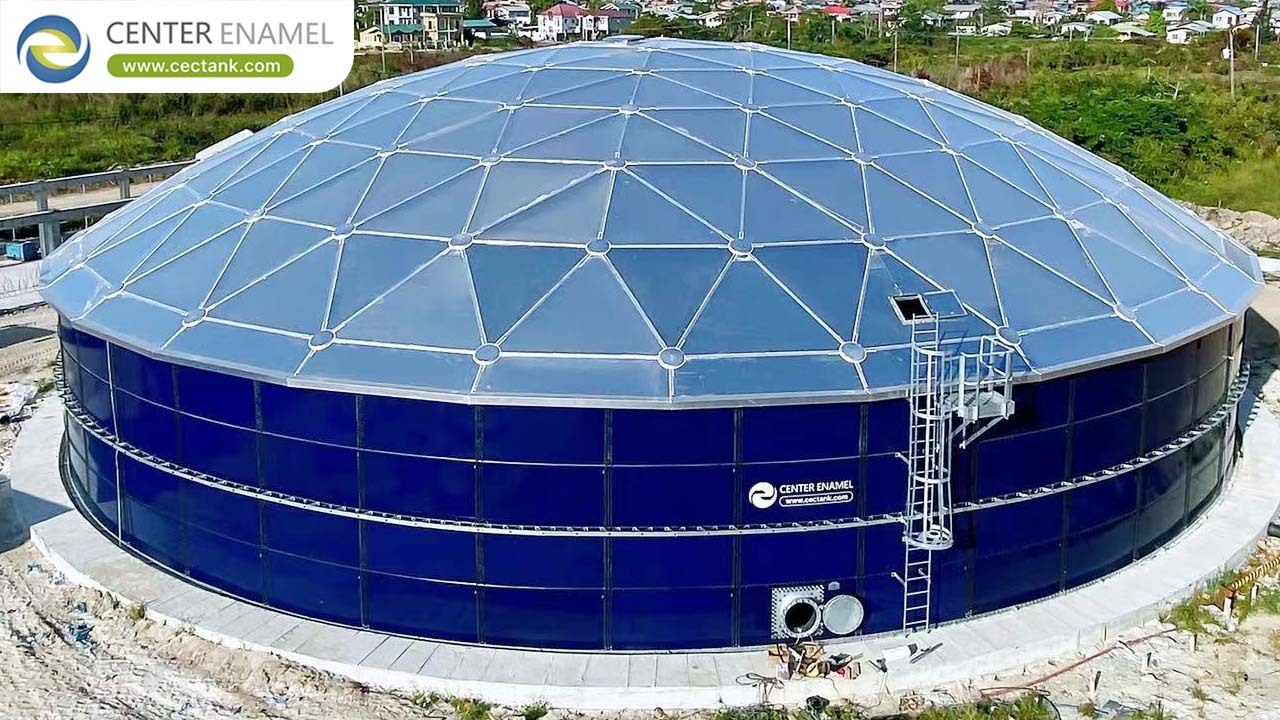 glass fused to steel tanks