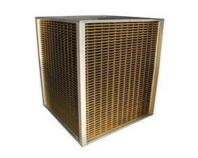 air to air sensible heat exchanger for evaporative cooling air conditioning & wind power