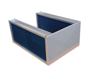 u type dehumidifying heat pipe heat exchanger