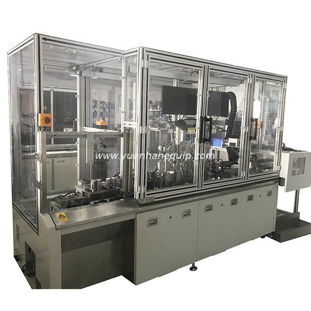 automatic cable braid brushing and copper foil wrapping machine