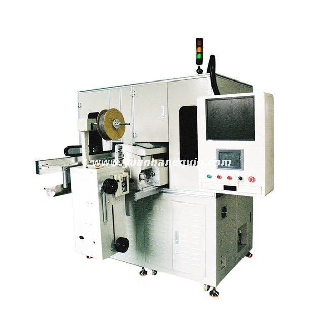 automatic coaxial cable ipex crimping termination machine