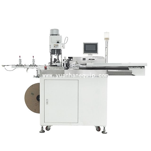 five wire peeling tinning crimping machine