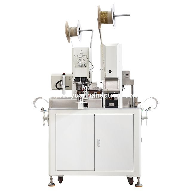 servo motor cable double end terminal crimping machine