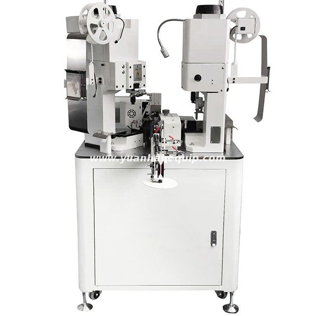 fully automatic wire cutting stripping & 2 side crimping machine