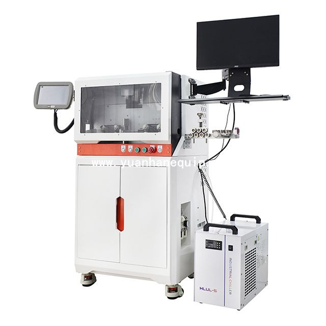 wire laser marking and stripping machine
