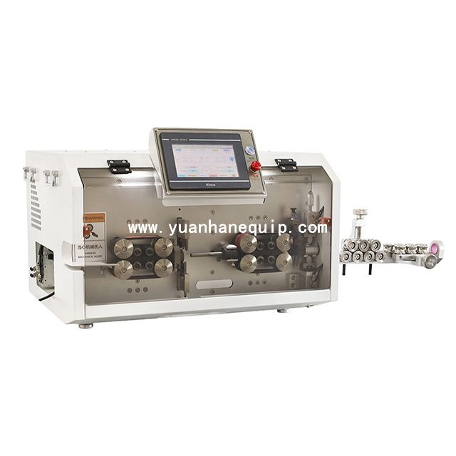 wire cutting and middle stripping machine