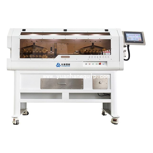 heavy duty large cable cutting stripping machine