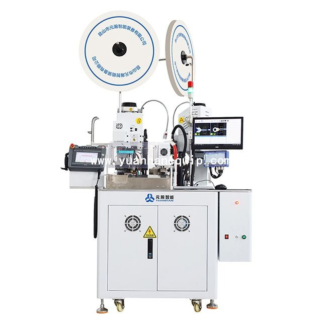 hot cutting stripping and 2 end crimping machine