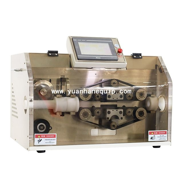 corrugated tubing slitting cutting machine