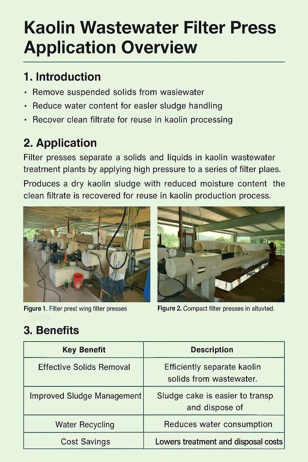 kaolin wastewater industry info