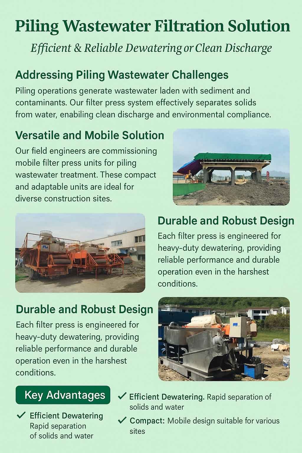piling wastewater industry info
