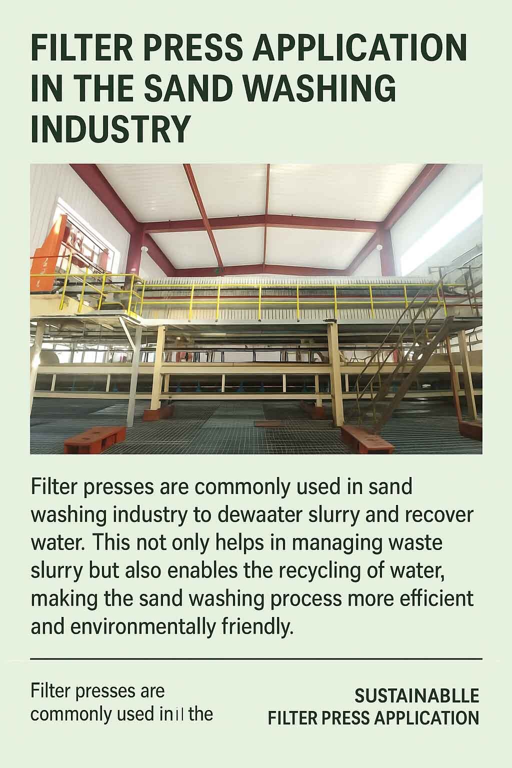 sand washing industry