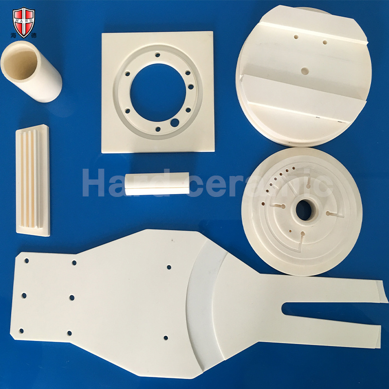 customize alumina structural parts processing 99.5/99.7 ceramic manufacturer