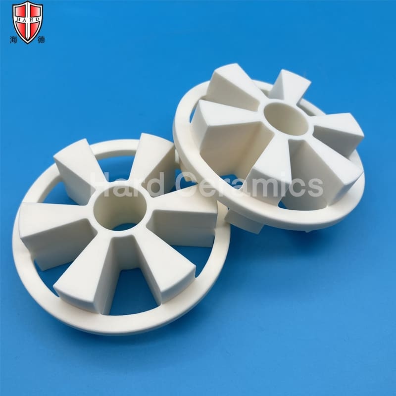 super wear resistant alumina ceramic impeller