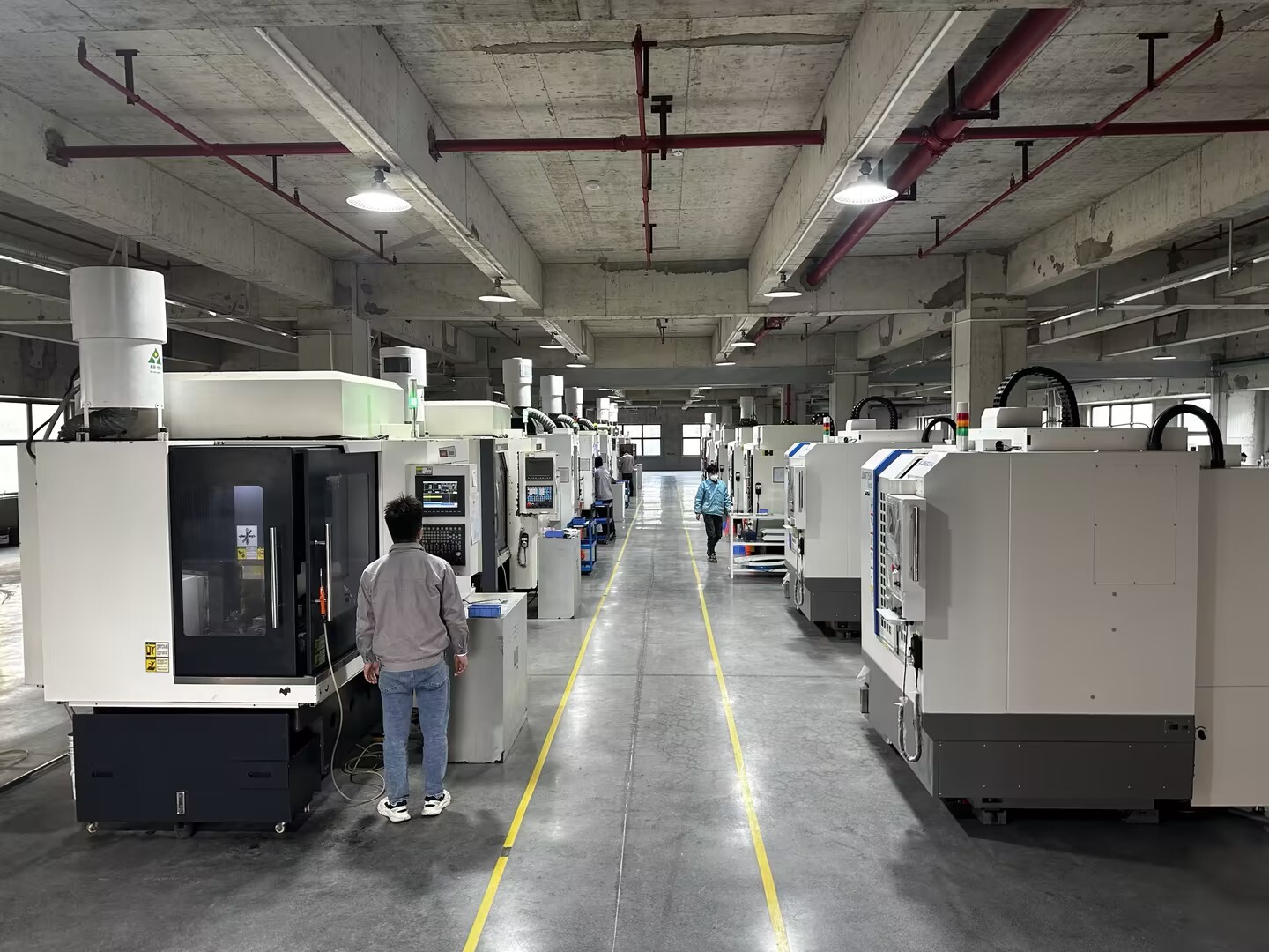 cnc machining workshop