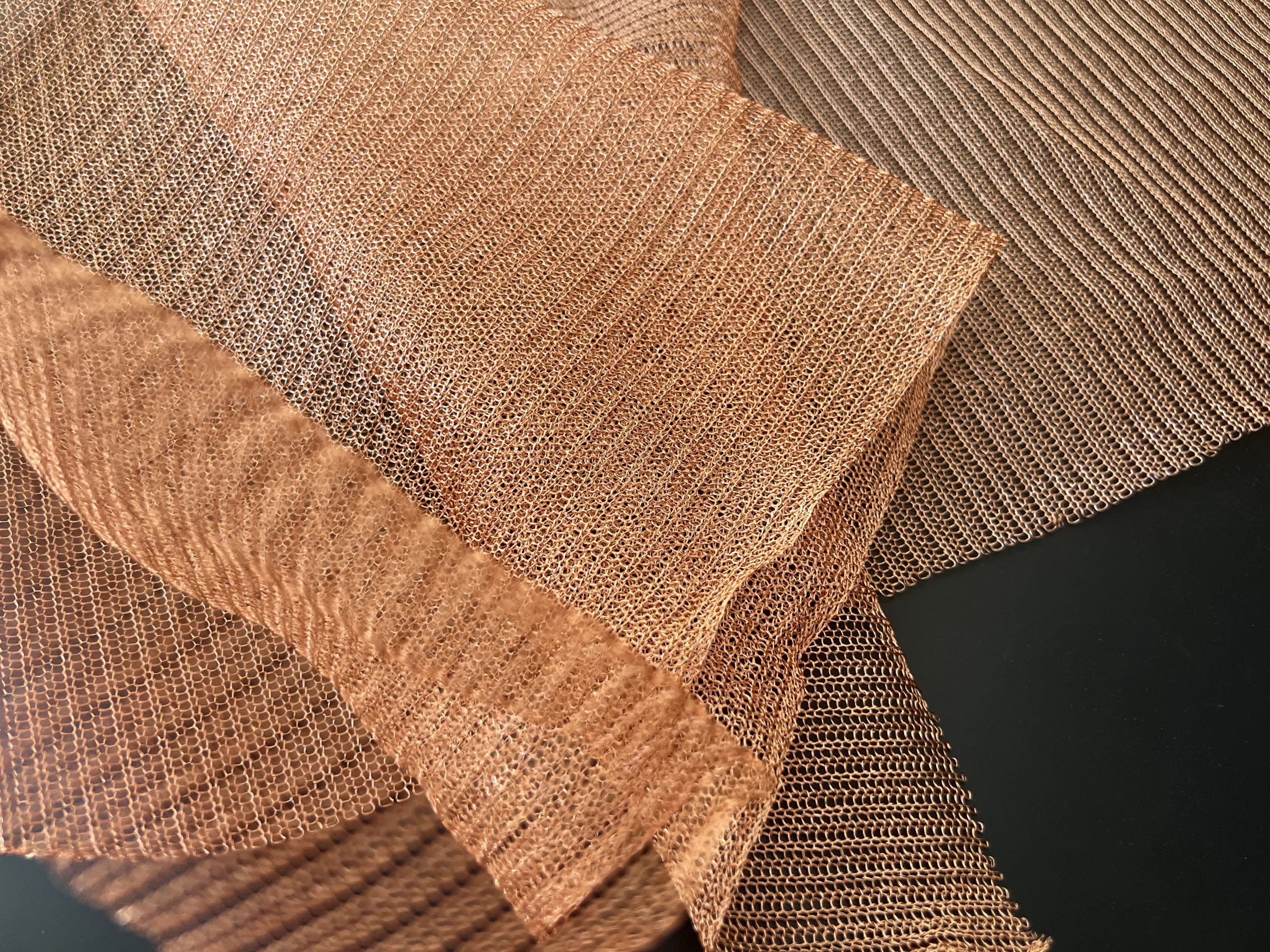 copper knitted woven mesh