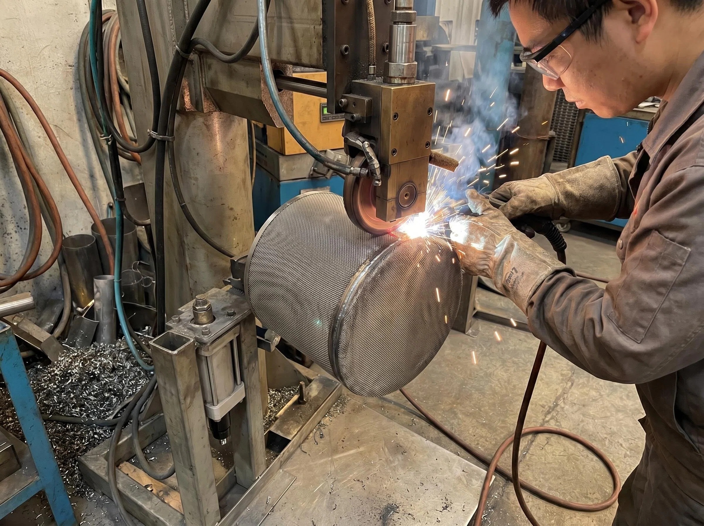 shuolong industry filter element production 1