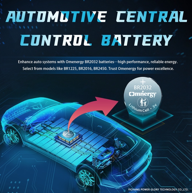 high temp omnergy br2016 3v lithium battery ultra thin 70mah