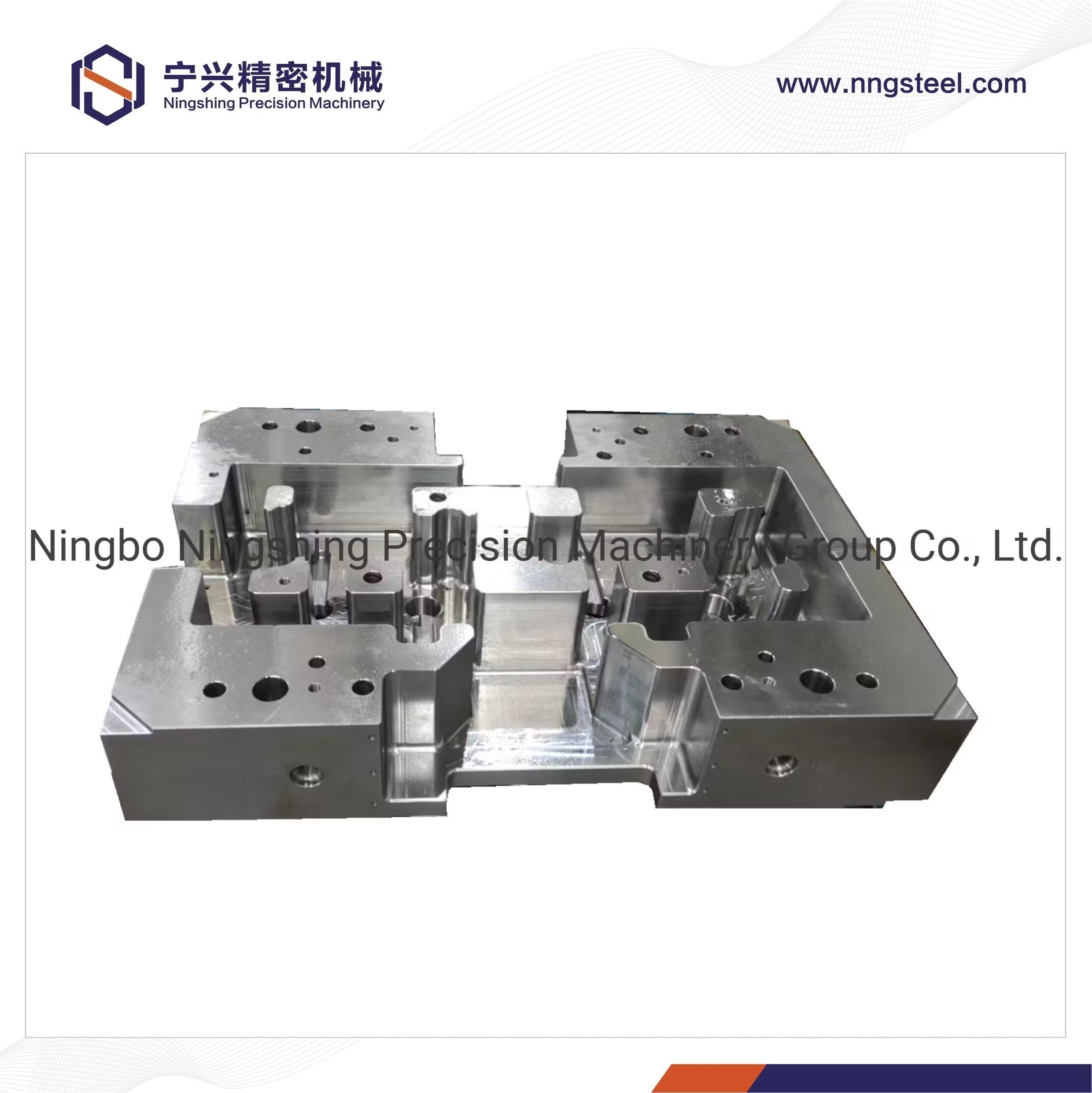 Custom Mid-Large Advanced Non Standard For Automotive Heavy Industry Plastic Industrial Mold Base - Image 4