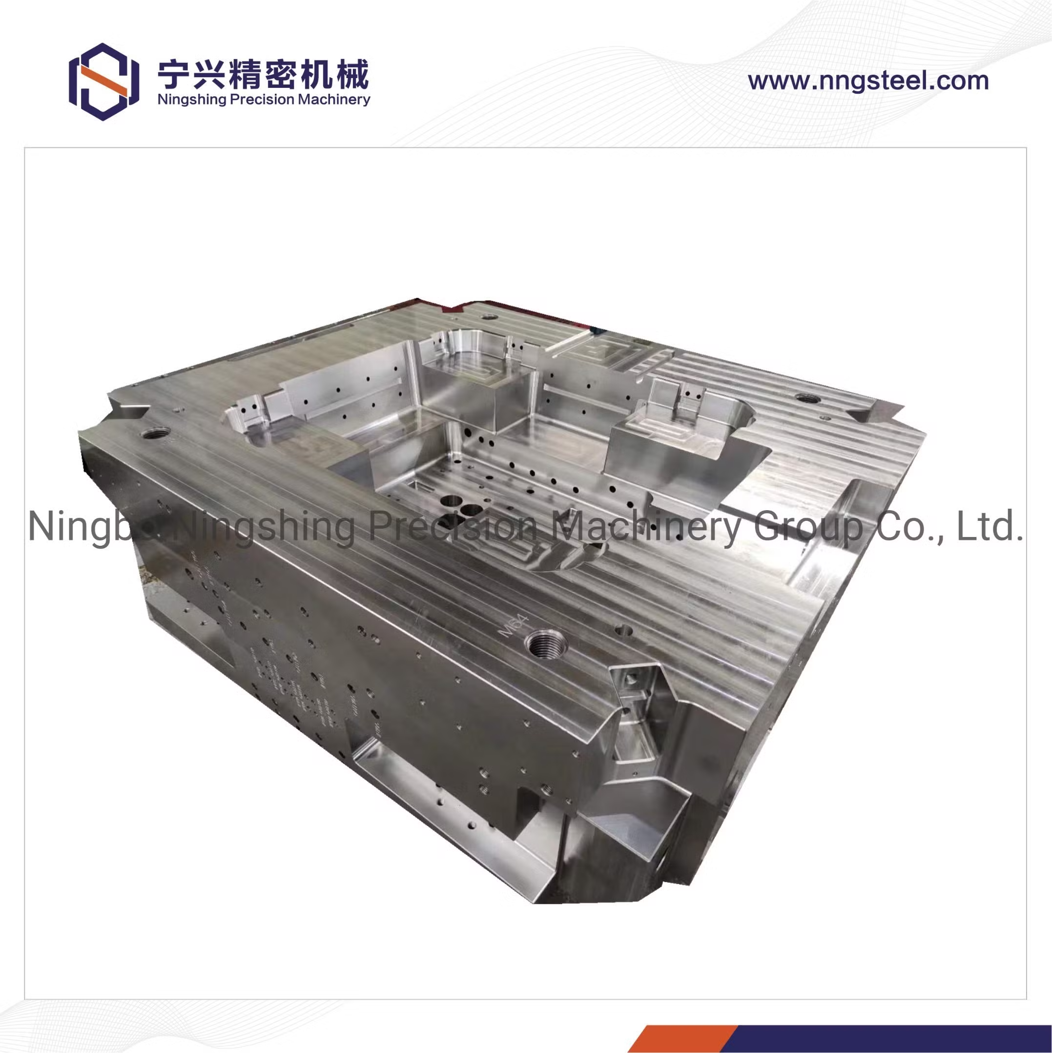 Custom Mid-Large Advanced Non Standard For Automotive Heavy Industry Plastic Industrial Mold Base - Image 2
