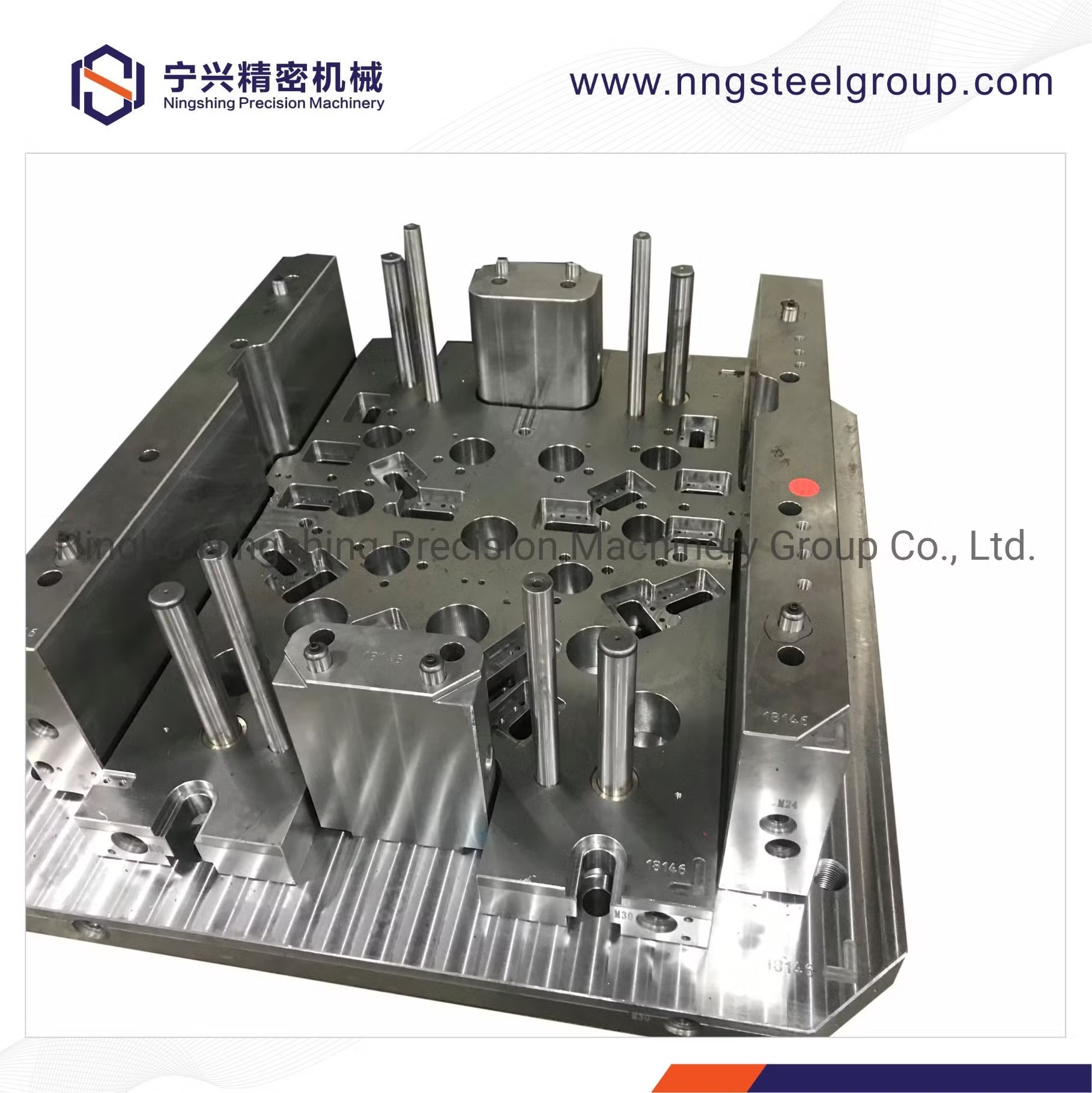 Plastic Injection Mold Design Mould with Mold Base (Ejector plate) Automobile Deflector High Pressure Die Casting - Image 5