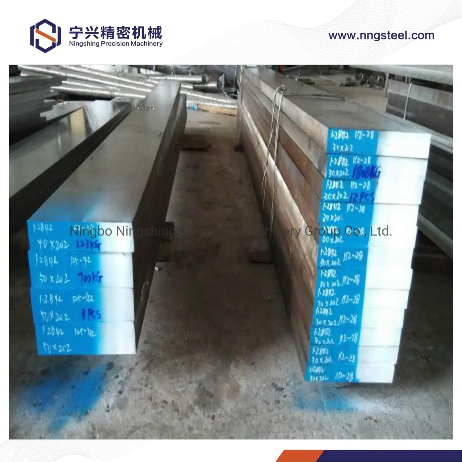Cold work tool steel 9Mn2V/1.2842/O2 Hot Rolled/Forged Steel Flat Bar/Machined/Grinded /Steel Block - Image 4