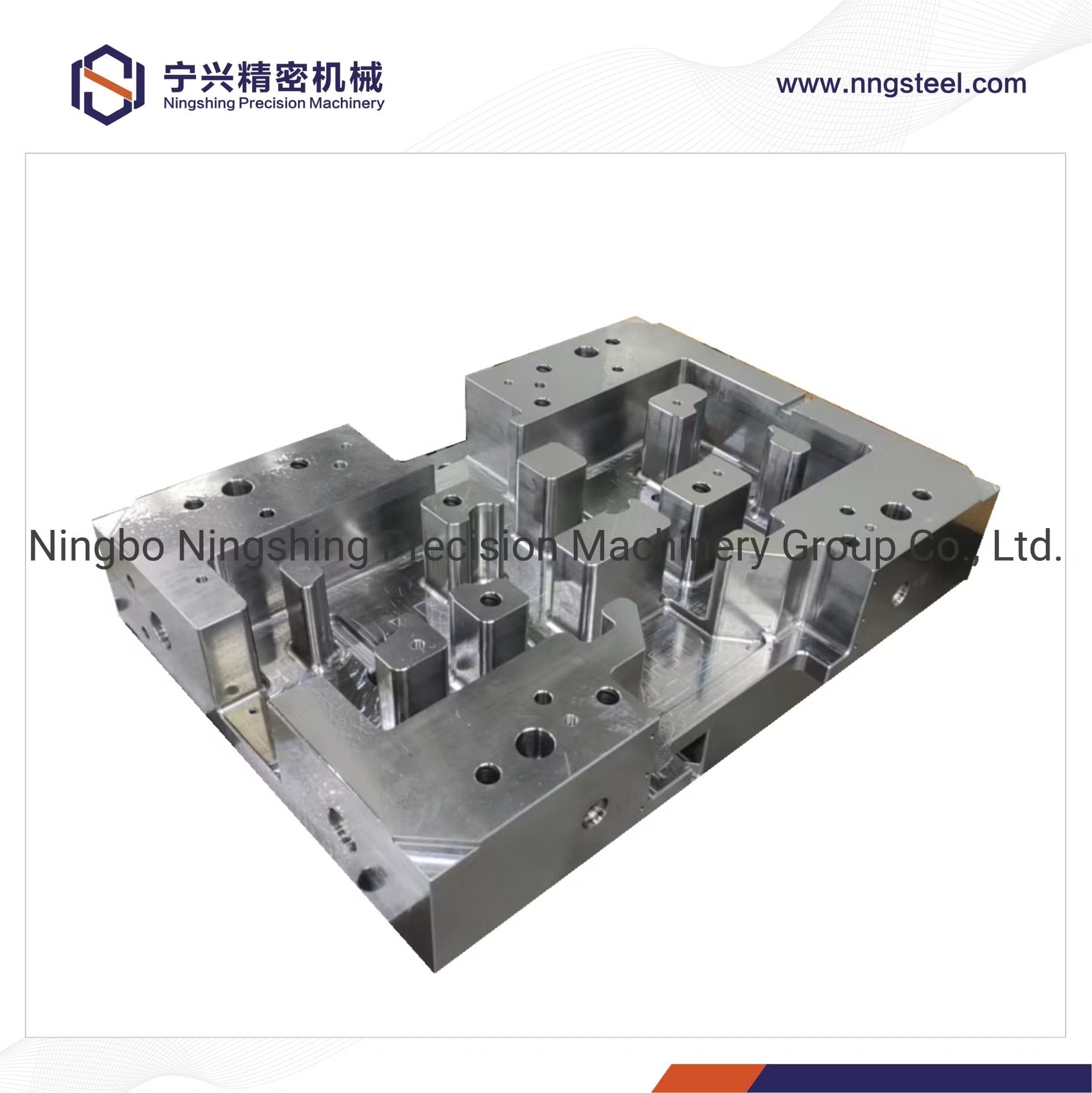 Custom Mid-Large Advanced Non Standard For Automotive Heavy Industry Plastic Industrial Mold Base - Image 5