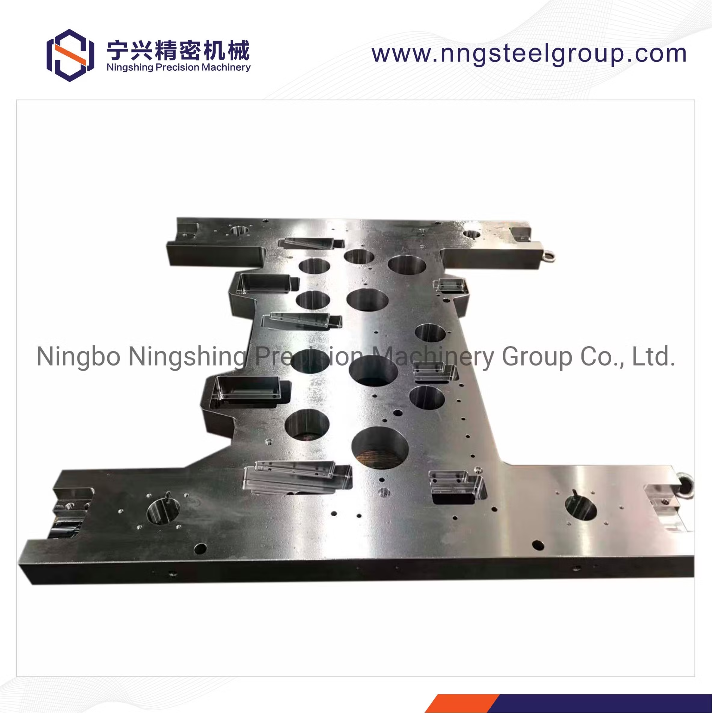Plastic Injection Mold Design Mould with Mold Base (Ejector plate) Automobile Deflector High Pressure Die Casting - Image 3
