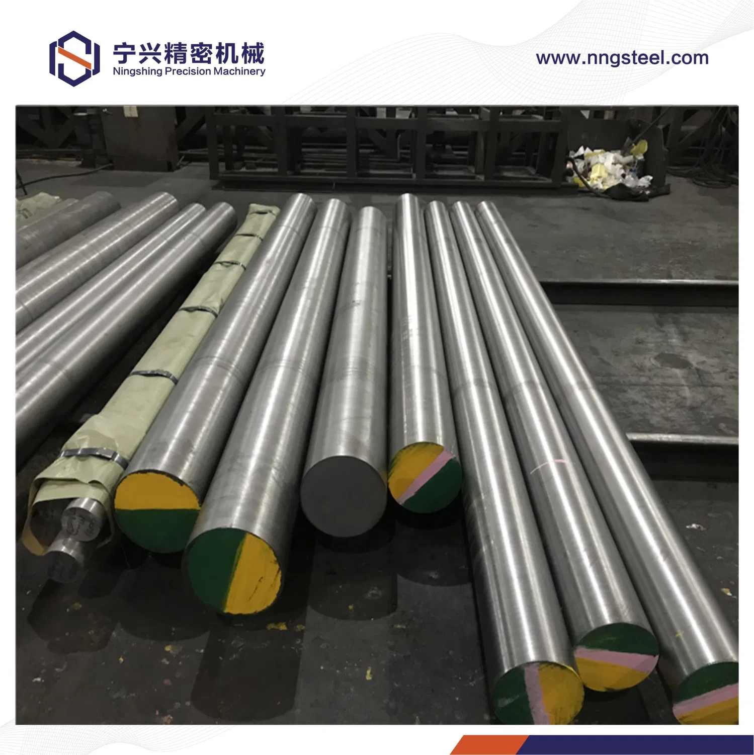 Alloy Steel with 1.8550 High Quality Nitriding Forged Steel Plate Sheet Pipe - Image 6