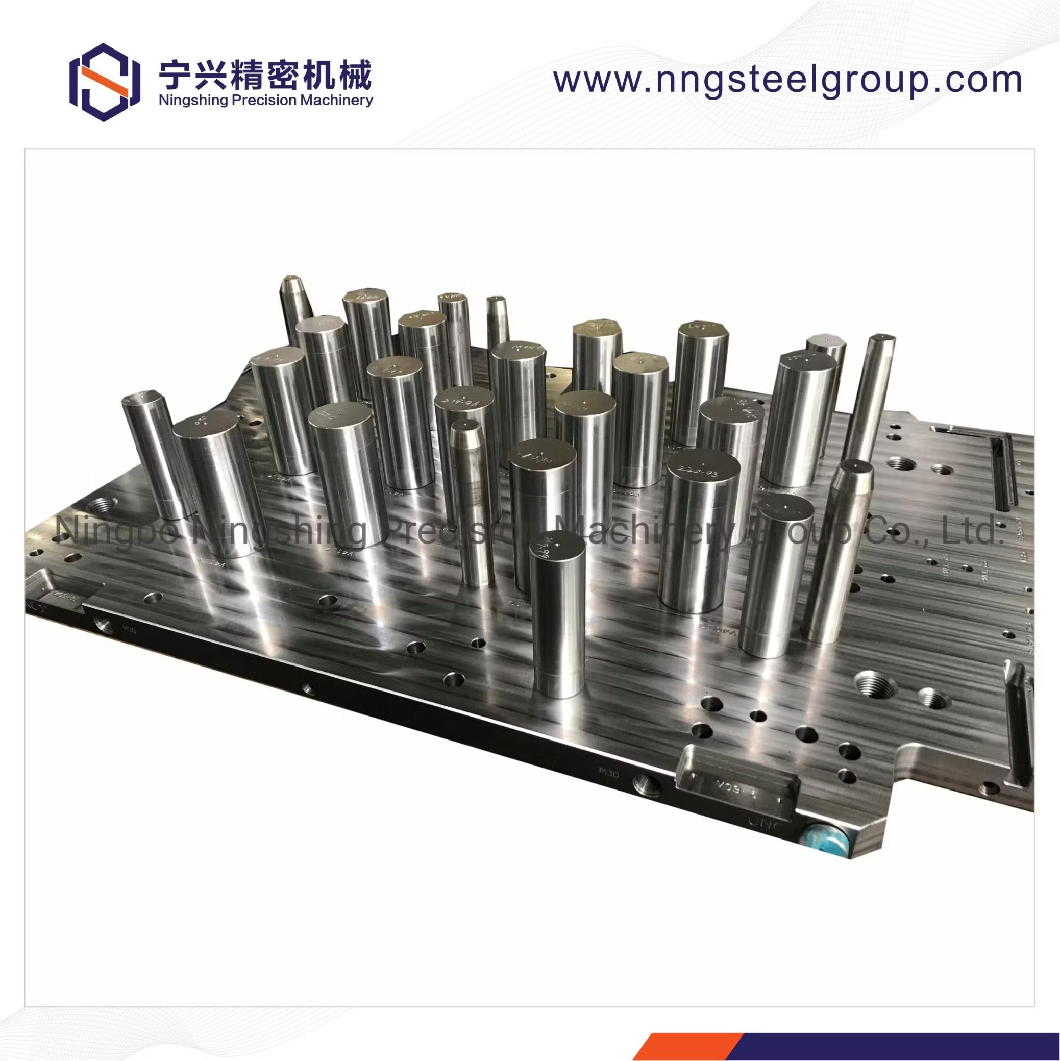 Plastic Injection Mold Design Mould with Mold Base (Ejector plate) Automobile Deflector High Pressure Die Casting - Image 4