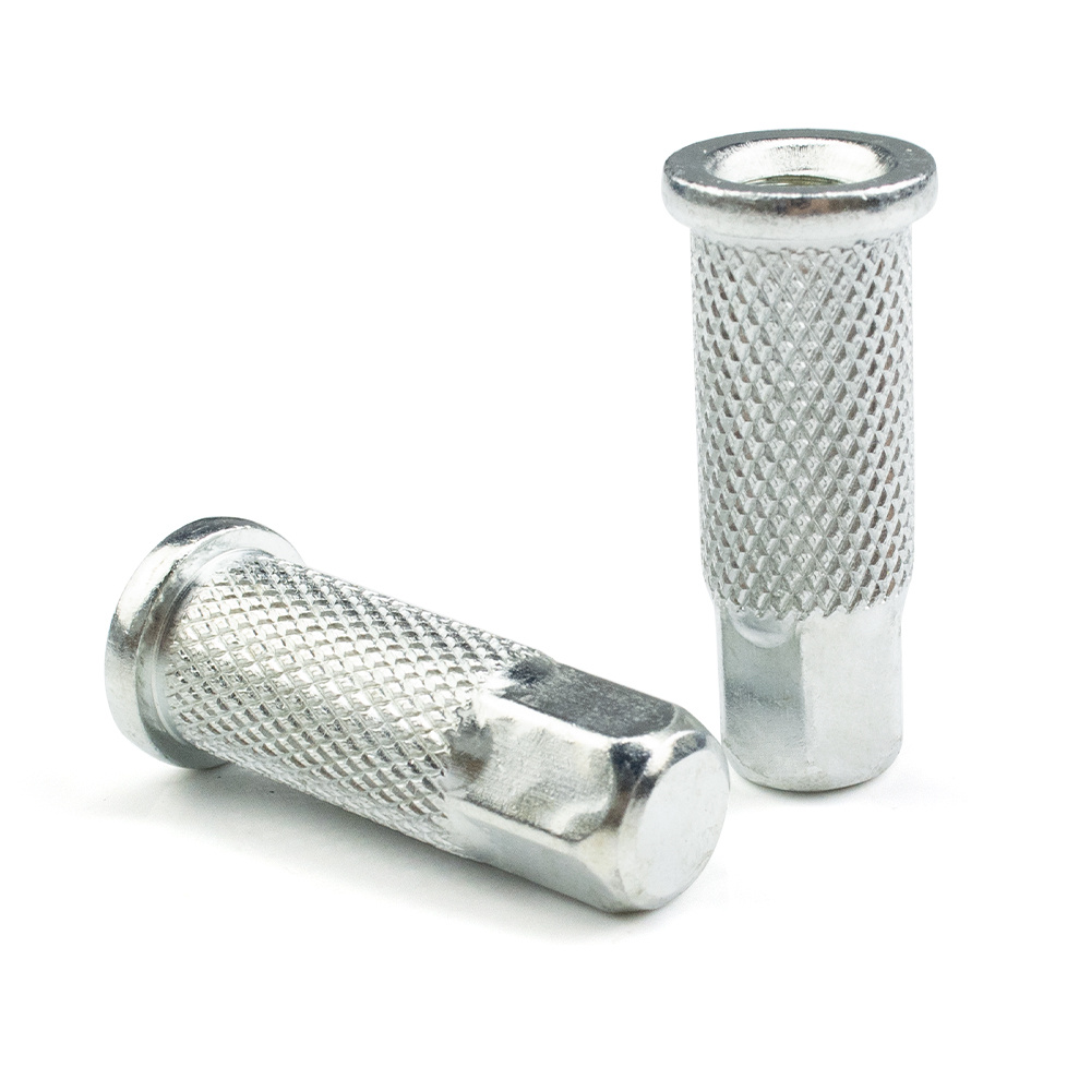 white zinc plated