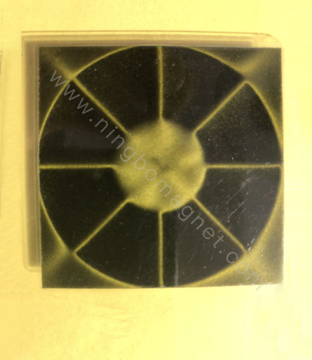 Customized Size Ferrite Magnet with Multi-Pole, Used For Motor