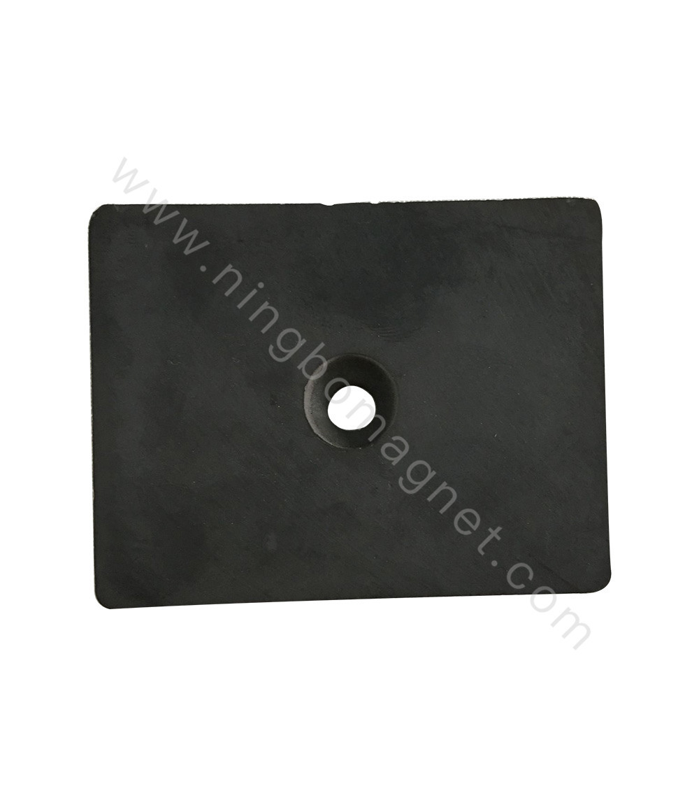 Permanent Ferrite Thin Block Magnet Used In Industry