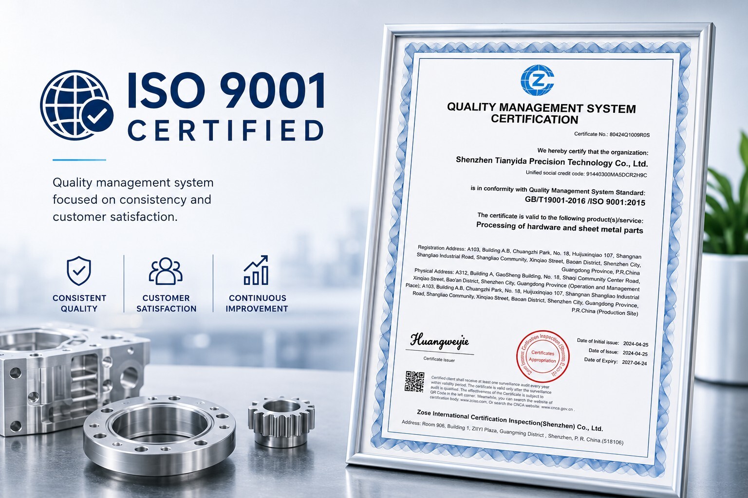 iso 9001 certified