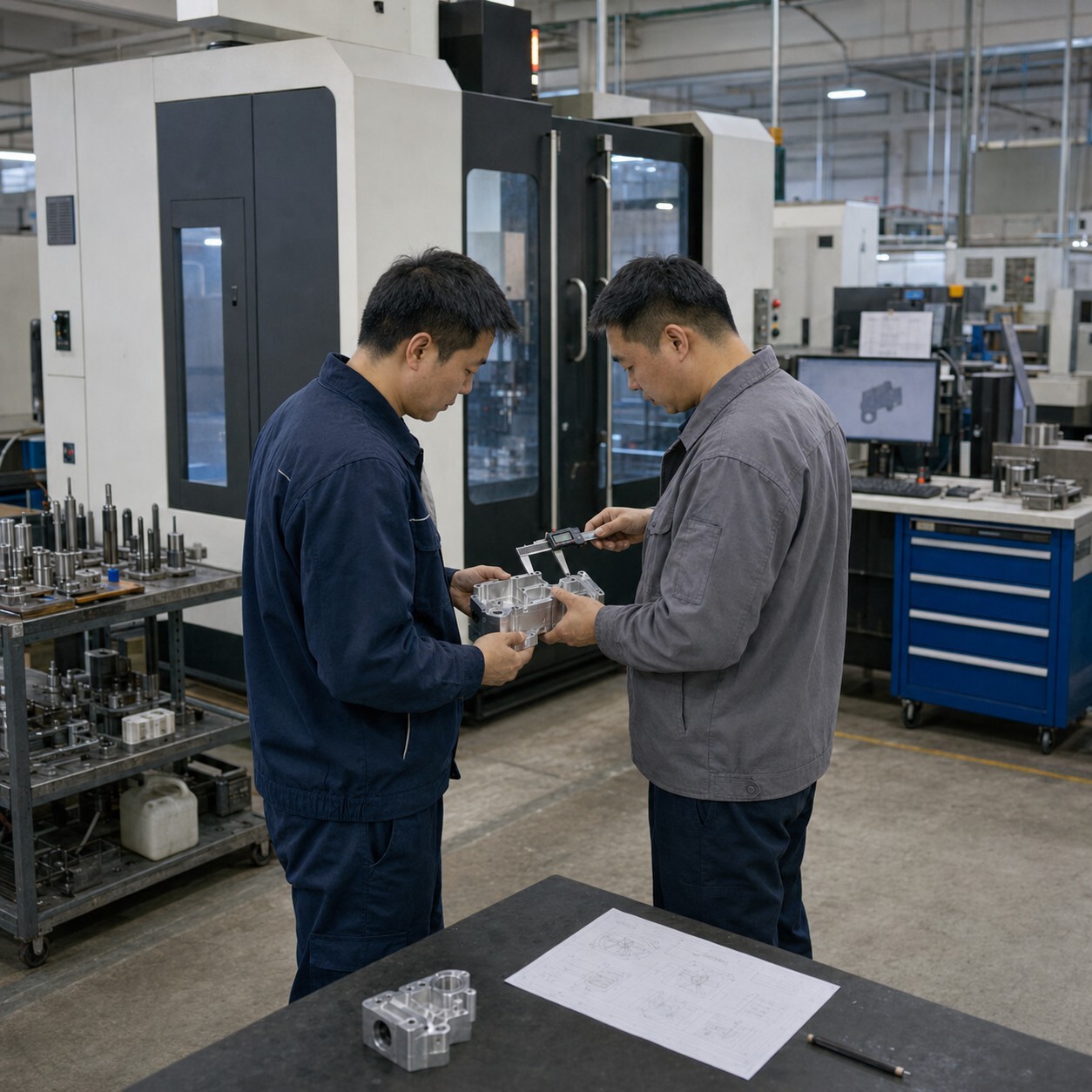 direct factory support from drawing to delivery