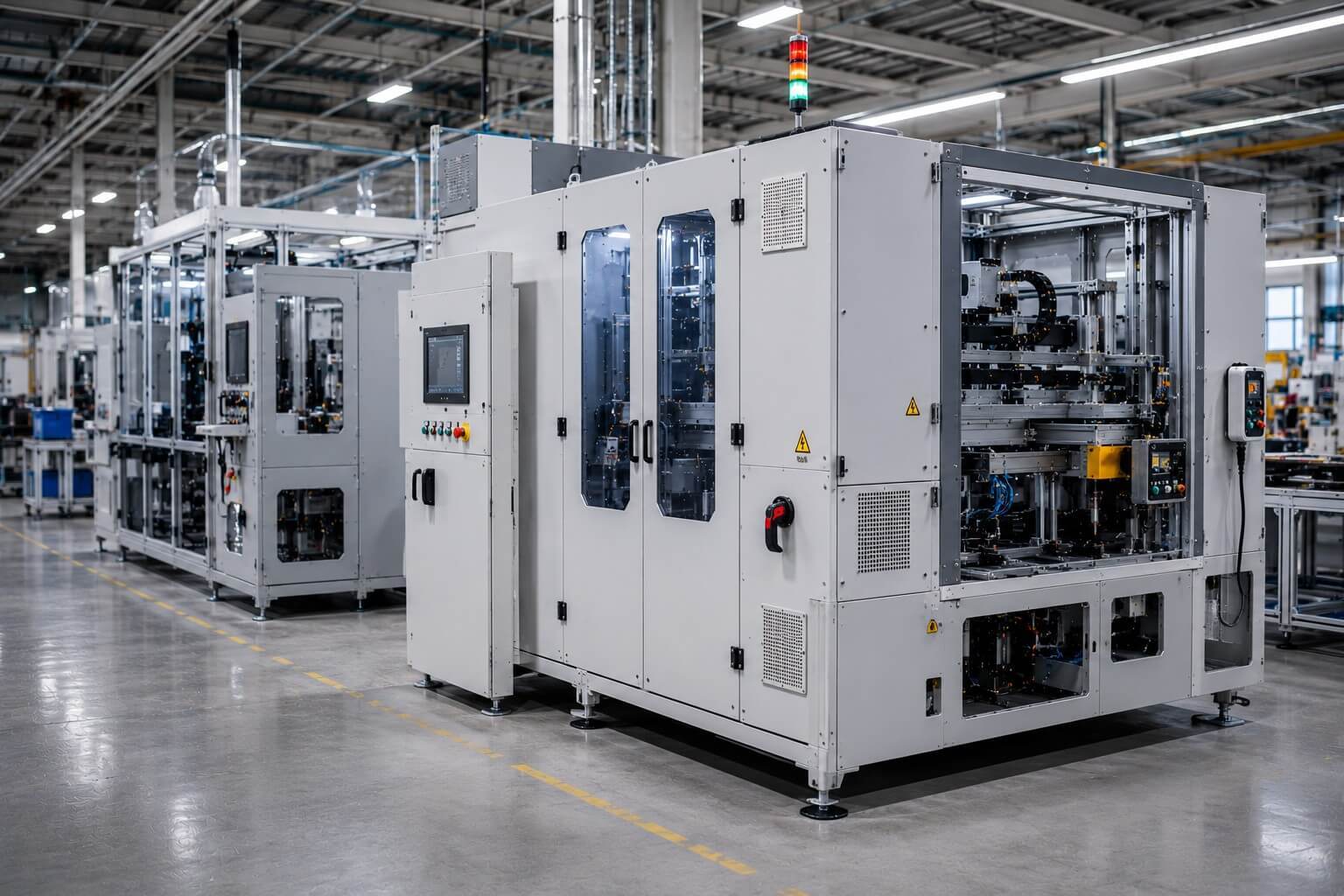integrated sheet metal fabrication from cutting to assembly