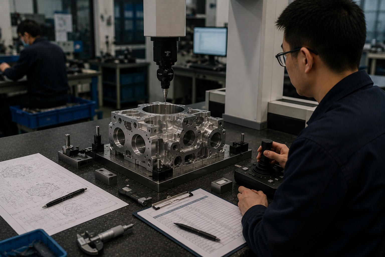 precision is created by the process—then verified