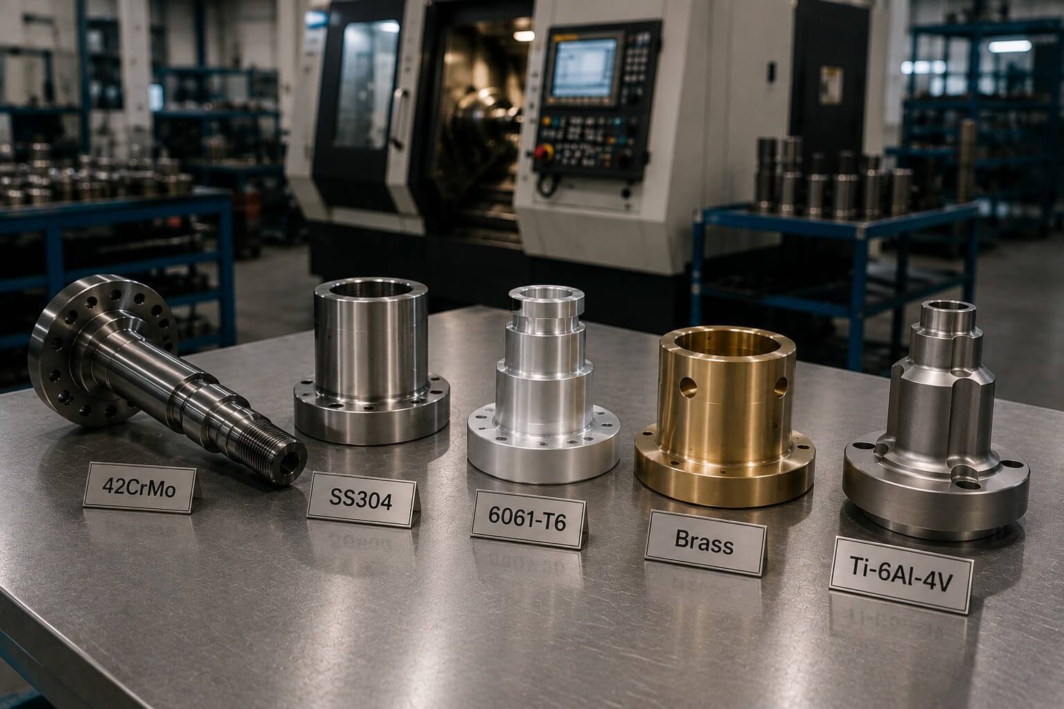 turning materials selected for performance and manufacturability