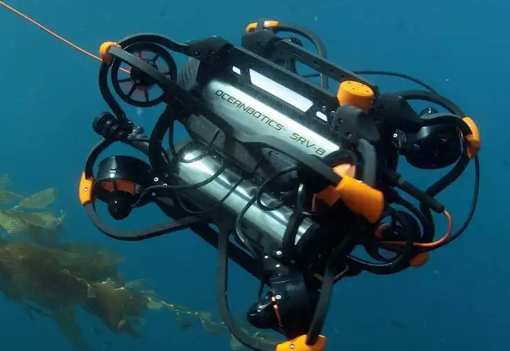 Civil underwater remote operated vehicles(ROV)/underwater robots are generally used for entertainment, such as underwater exploration and video shooting. - image 1